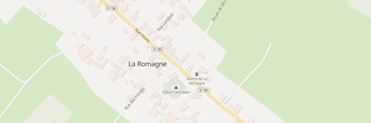 Plan du 39 Rue Haute à La Romagne