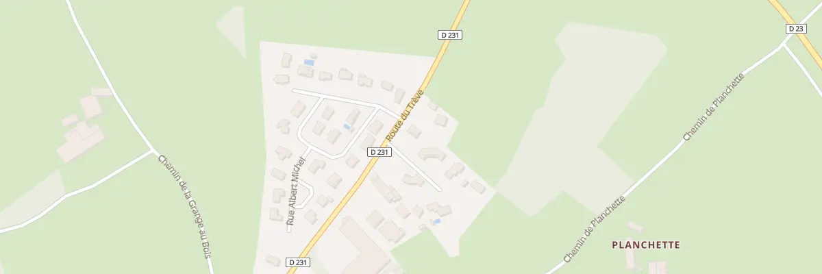 Plan du 9001 Rte du Trève à Saint-Victor-Malescours