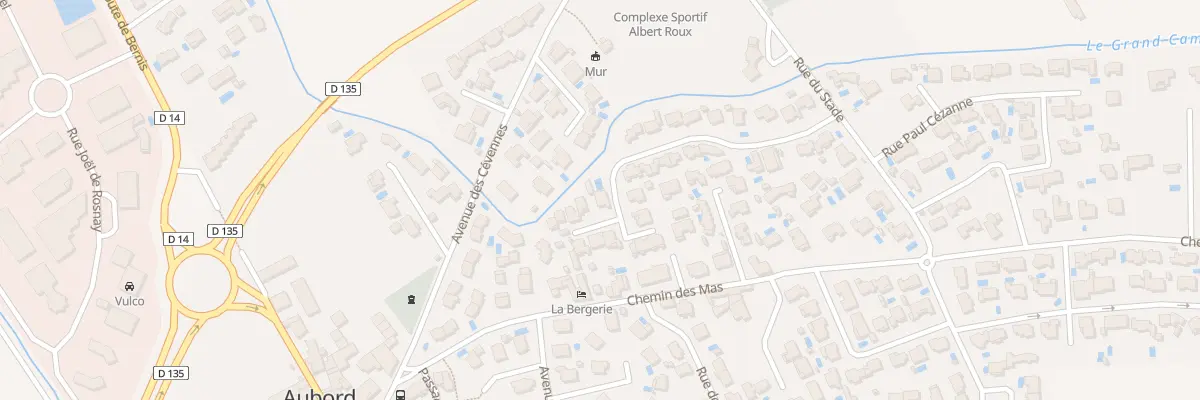 Plan du 20 Rue Paul Gauguin à Aubord