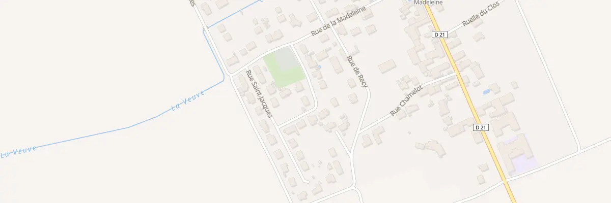 Plan du 4 Rue Saint-Jacques à La Veuve