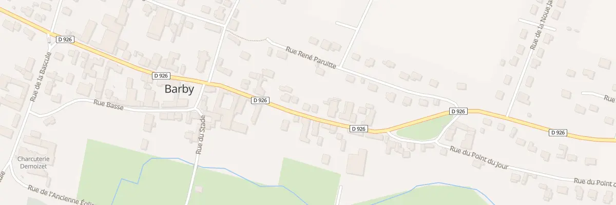Plan du 8 Rue Gerson à Barby
