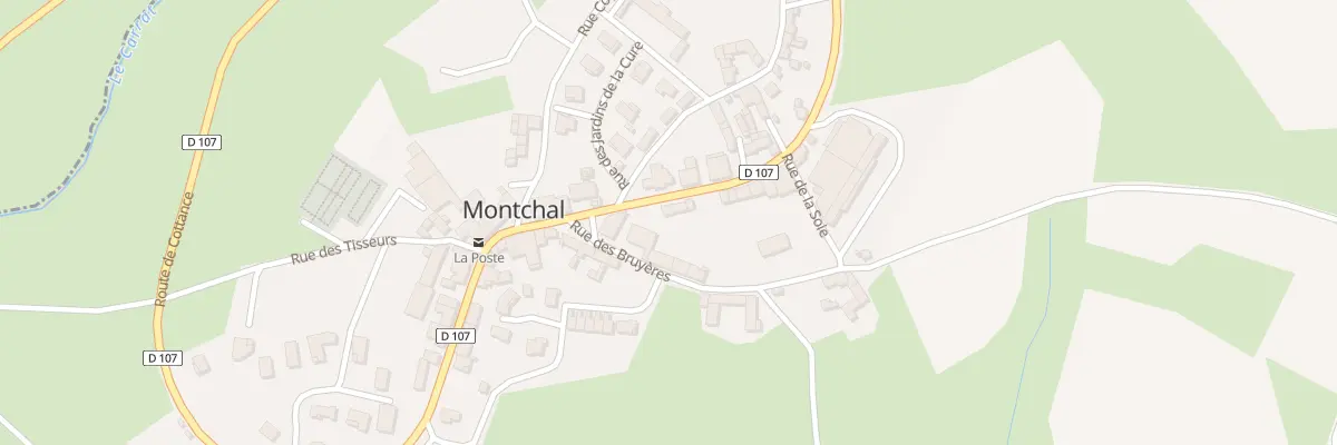 Plan du 52 Rte de Violay à Montchal