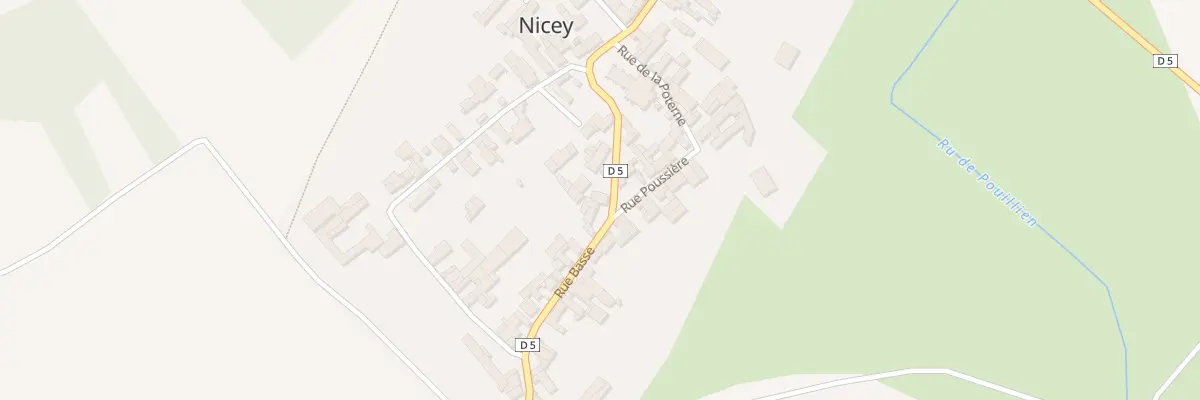 Plan du 10 Rue Basse à Nicey