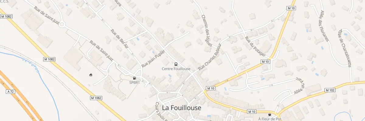 Plan du 22 Rue de la Libération à La Fouillouse
