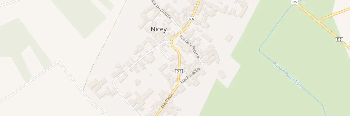 Plan du 2 Rue Basse à Nicey