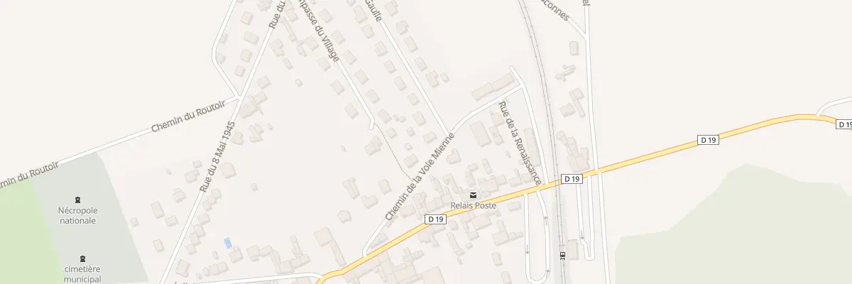 Plan du 22 Rue Charles de Gaulle à Mourmelon-le-Petit