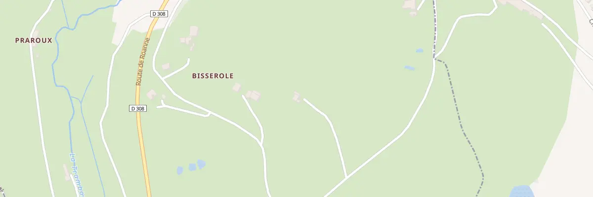 Plan du 3 Bisserole à Cours