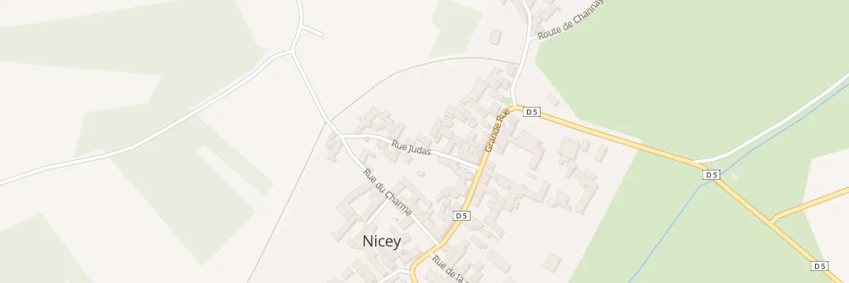 Plan du 10 Rue Judas à Nicey