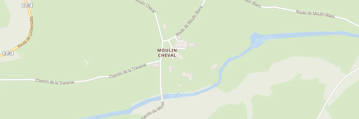 Plan du 5123 Moulin Cheval à Saint-Victor-Malescours