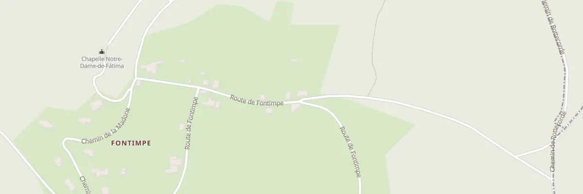 Plan du 1371 Rte de Fontimpe au Cergne