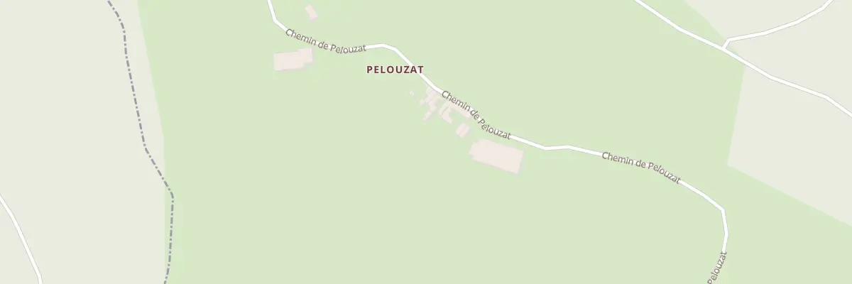Plan du 428 Che de Pelouzat à Violay