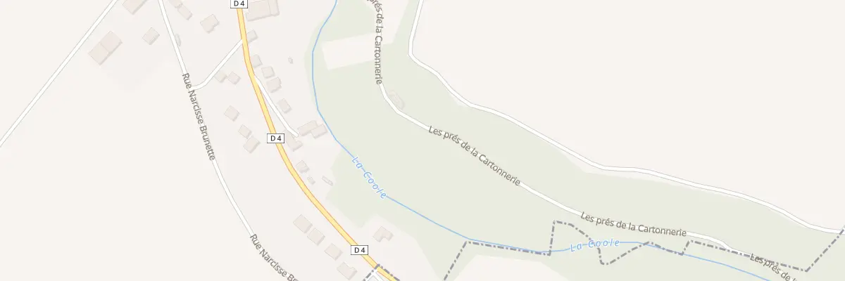 Plan du 5028 Les Pres de la Cartonnerie à Breuvery-sur-Coole