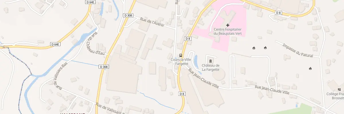 Plan du 322 Rue Paul Malerba à Cours