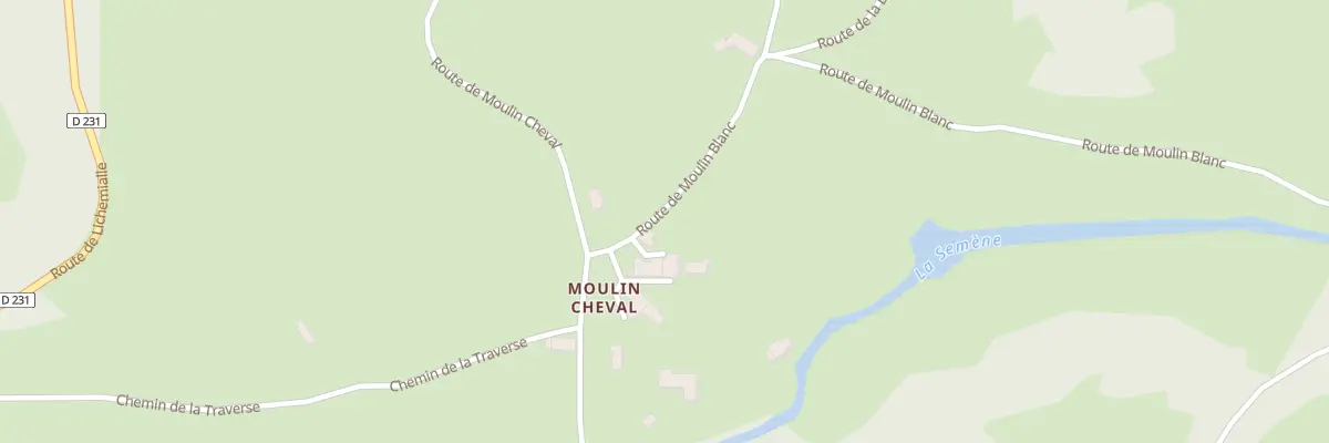 Plan du 5127 Moulin Cheval à Saint-Victor-Malescours