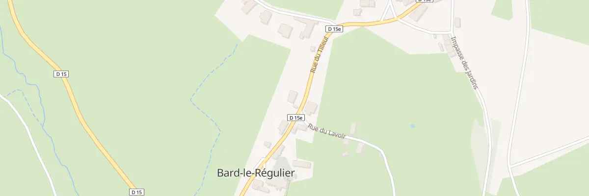 Plan du 5026 Le Village à Bard-le-Régulier