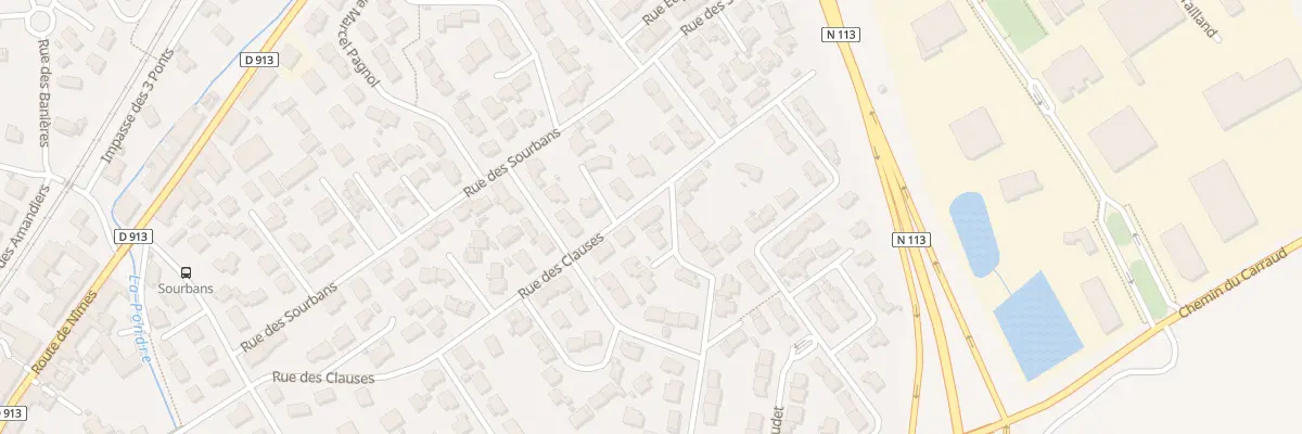 Plan du 28 Rue des Clauses à Milhaud