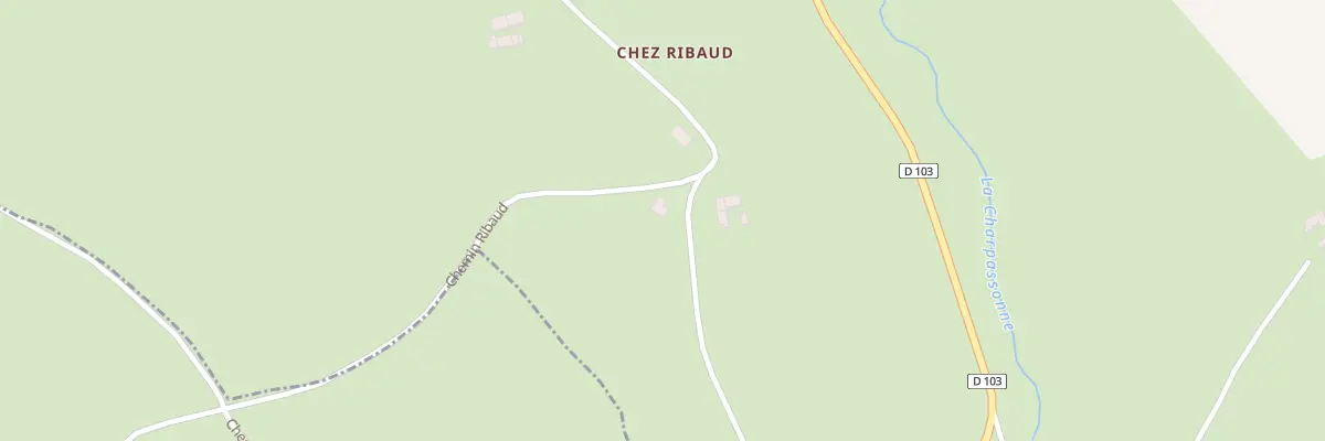 Plan du 35 Che Ribaud à Montchal