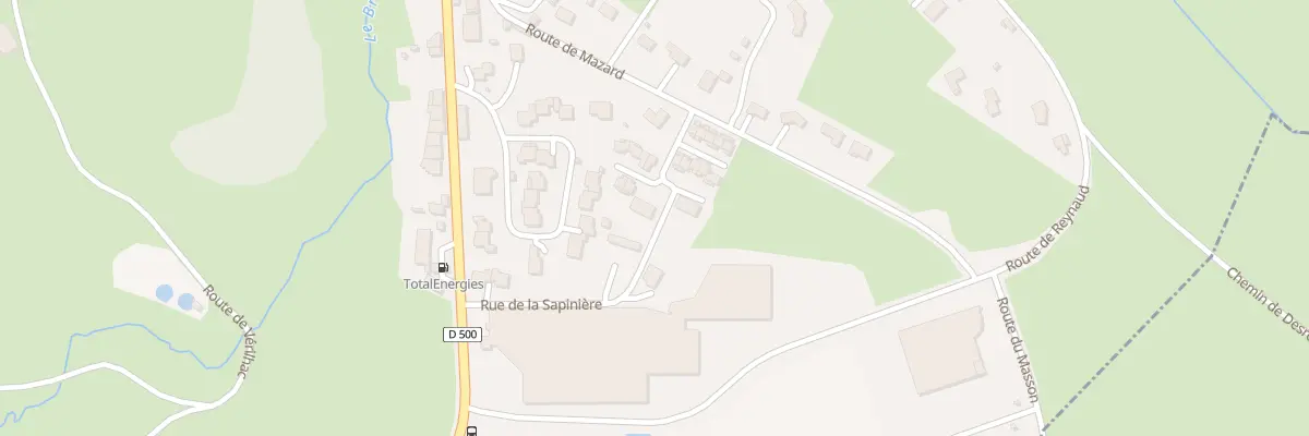 Plan du 11 Rue de la Sapinière à Montfaucon-en-Velay