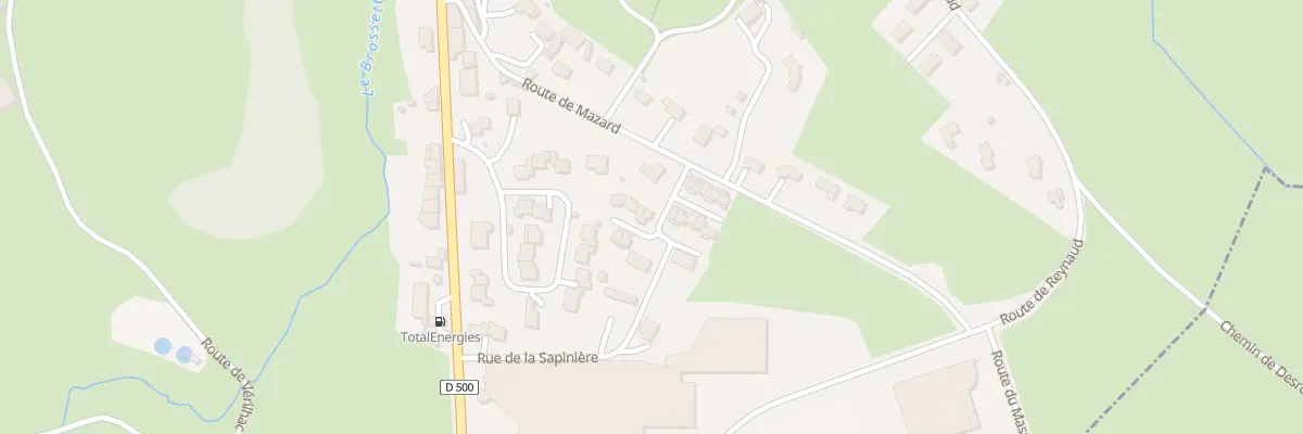 Plan du 10 Rue de la Sapinière à Montfaucon-en-Velay