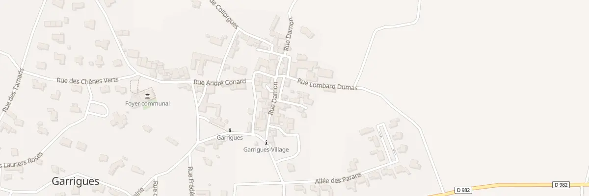 Plan du 5 Rue du Four à Garrigues-Sainte-Eulalie