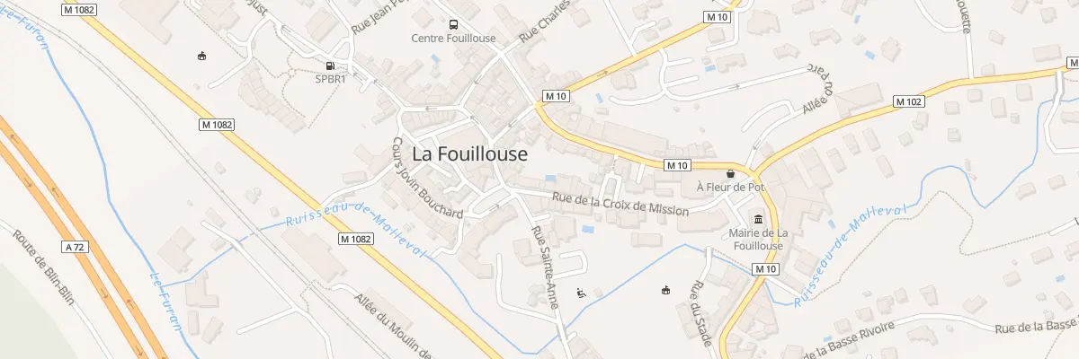 Plan du 16 Rue de la Croix de Mission à La Fouillouse