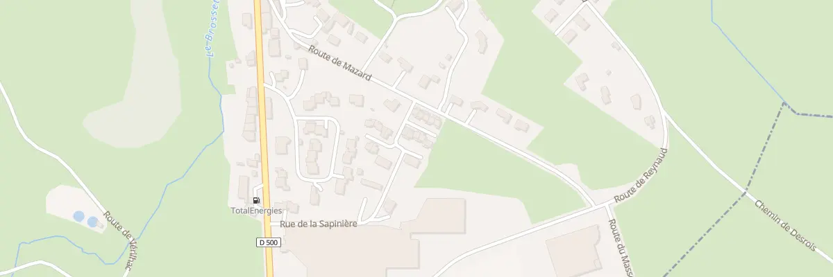 Plan du 5 Rue de la Sapinière à Montfaucon-en-Velay