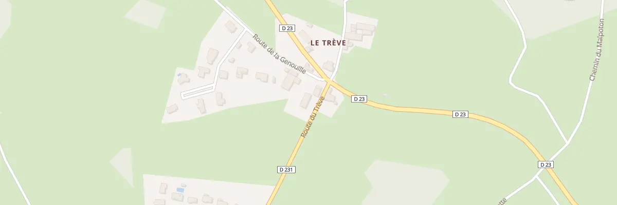Plan du 5024 Le Treve à Saint-Victor-Malescours