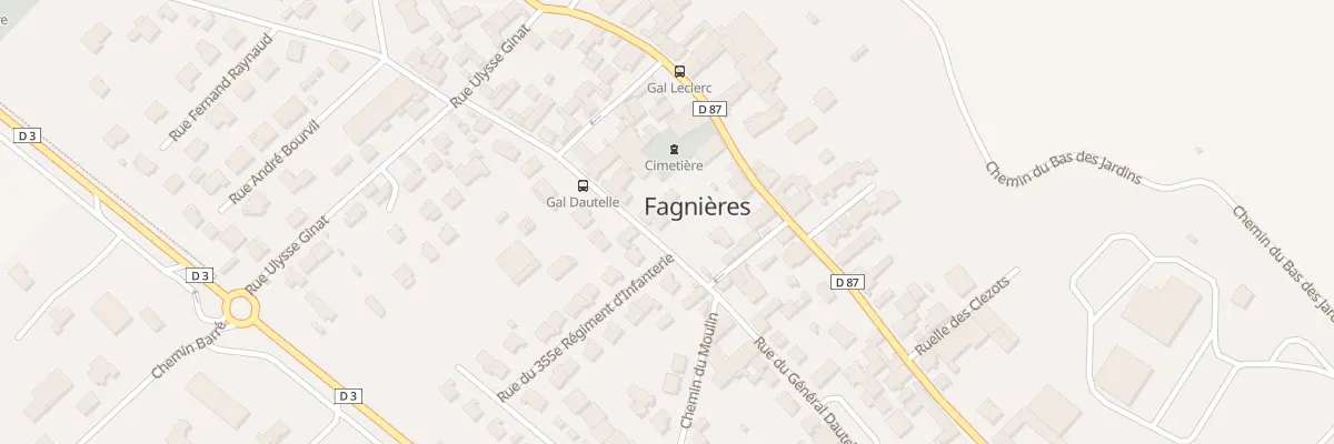 Plan du 17 Rue du Général Dautelle à Fagnières