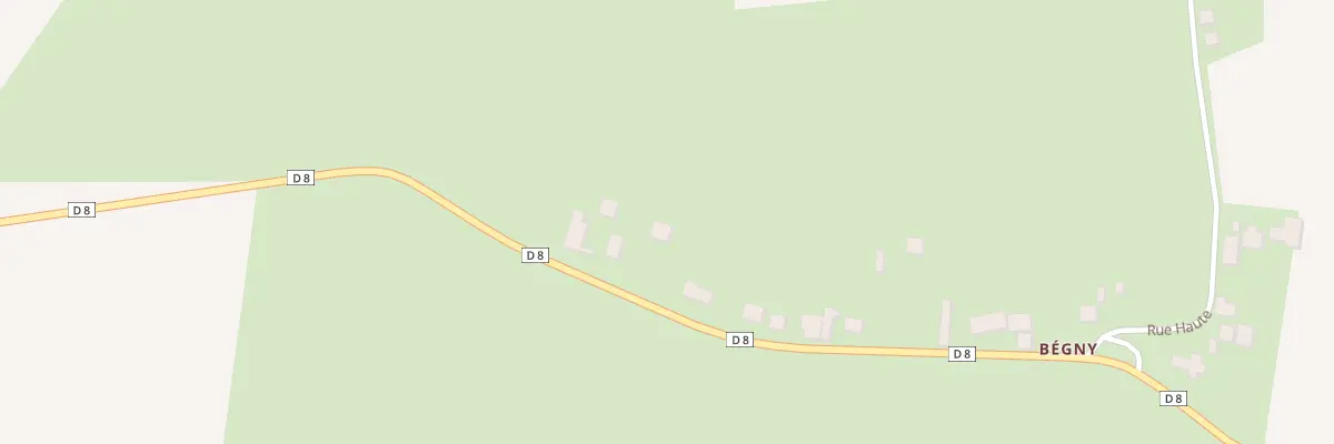 Plan du 3 Rte de Wasigny à Doumely-Bégny