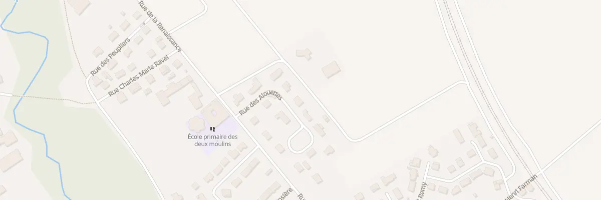 Plan du 9 Rue des Alouettes à Livry-Louvercy