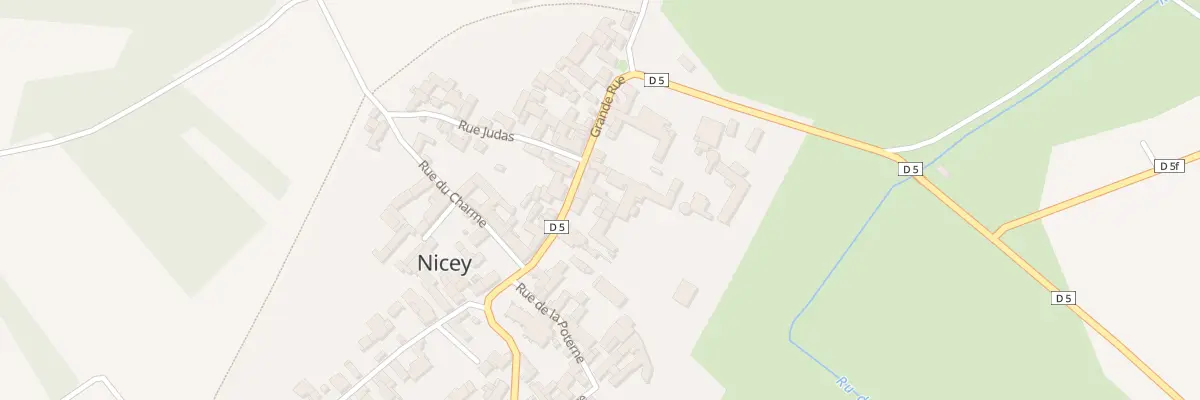 Plan du 17 Gr Grande Rue à Nicey
