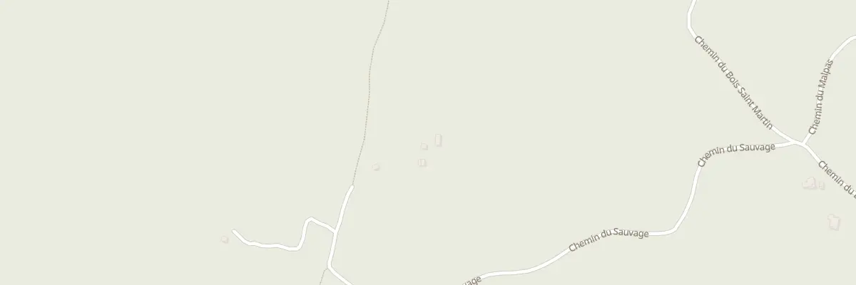 Plan du 5226 Le Sauvage à Labeaume