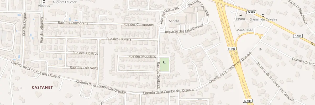 Plan du 14 Rue des Cormorans à Nîmes