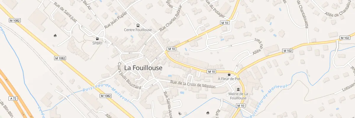 Plan du 42 Rue de la Libération à La Fouillouse