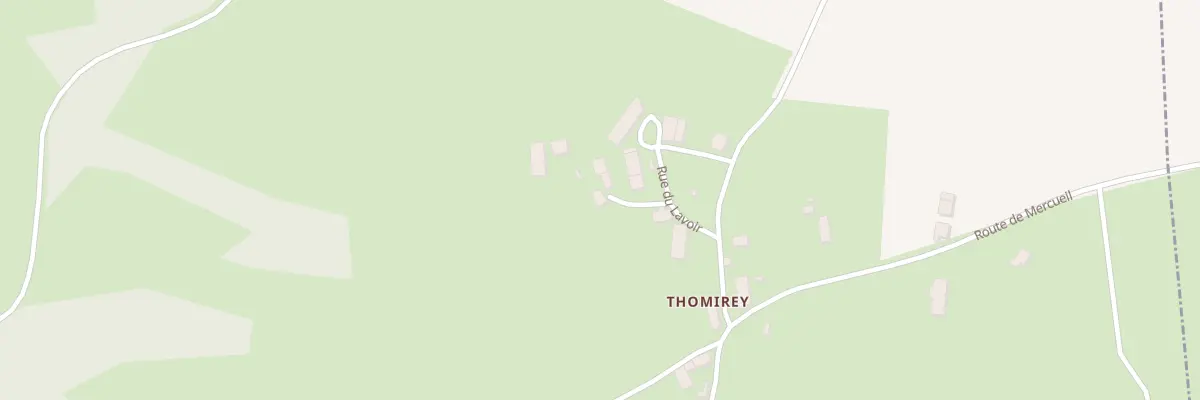 Plan du 5051 Thomirey à Villargoix