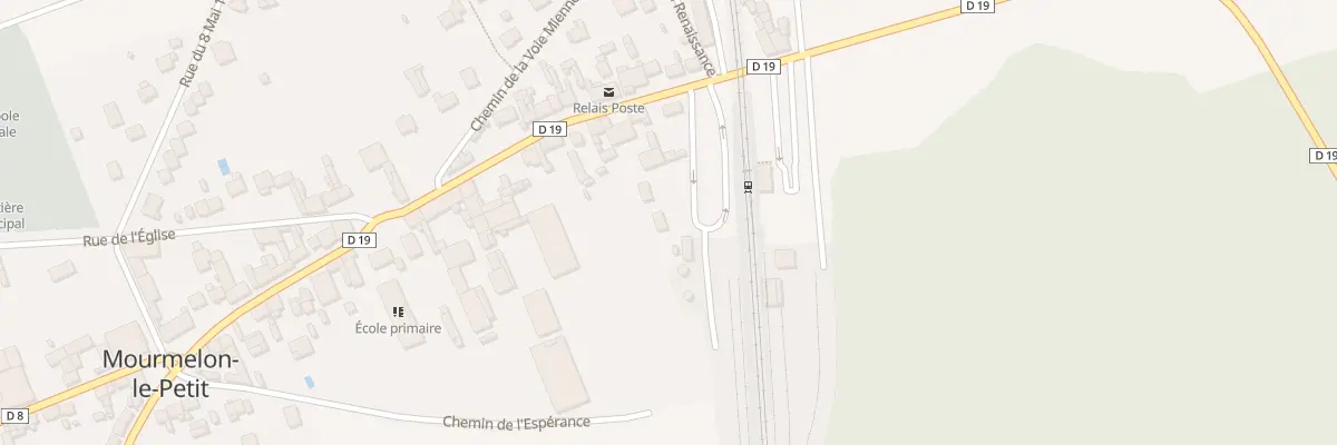 Plan du 2 Imp Cour de la Gare à Mourmelon-le-Petit