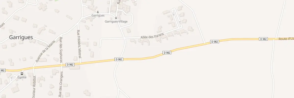 Plan du 6 All des Parans à Garrigues-Sainte-Eulalie