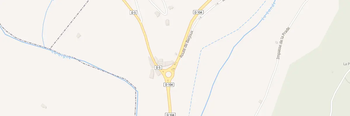 Plan du 1150 Rte d’Ales à Uzer