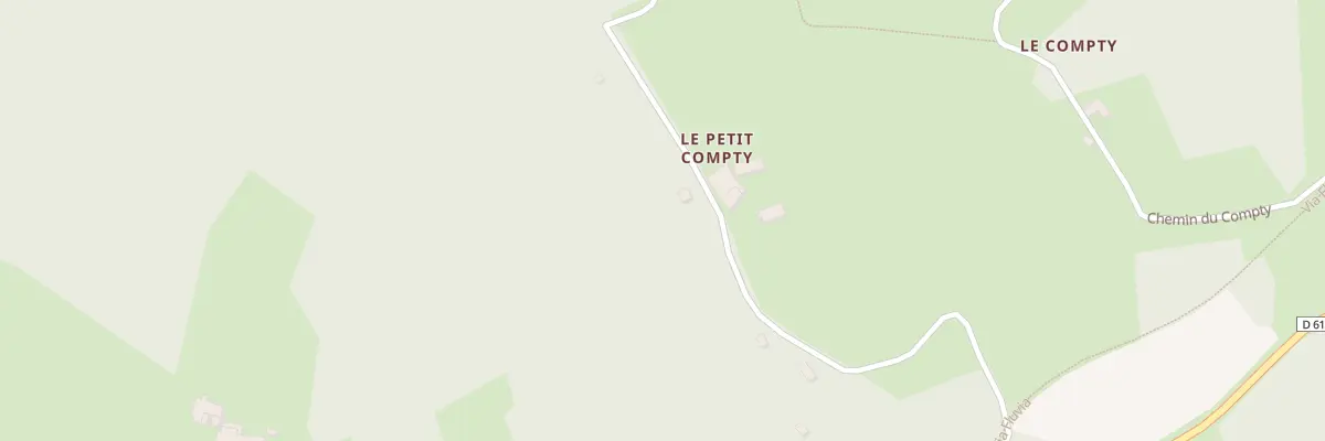 Plan du 617 Che du Petit Compty à Dunières