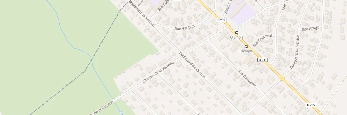 Plan du 2662 Bd de Verdun à Saint-Vallier