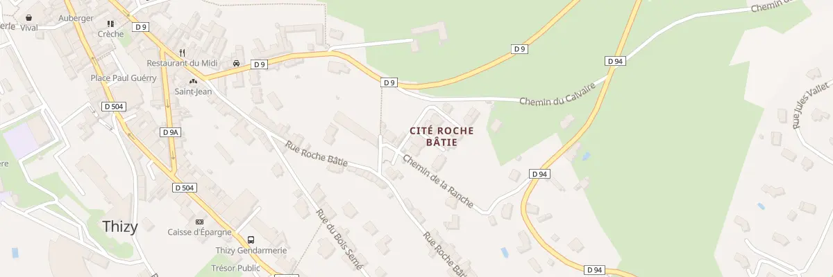 Plan du 22 Imp de l’Ecureuil à Thizy-les-Bourgs