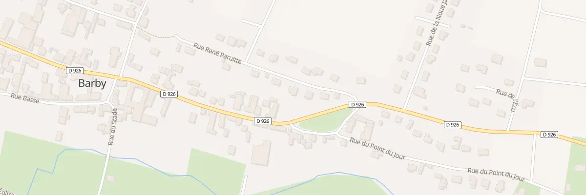 Plan du 5 Rue Rene Paruitte à Barby