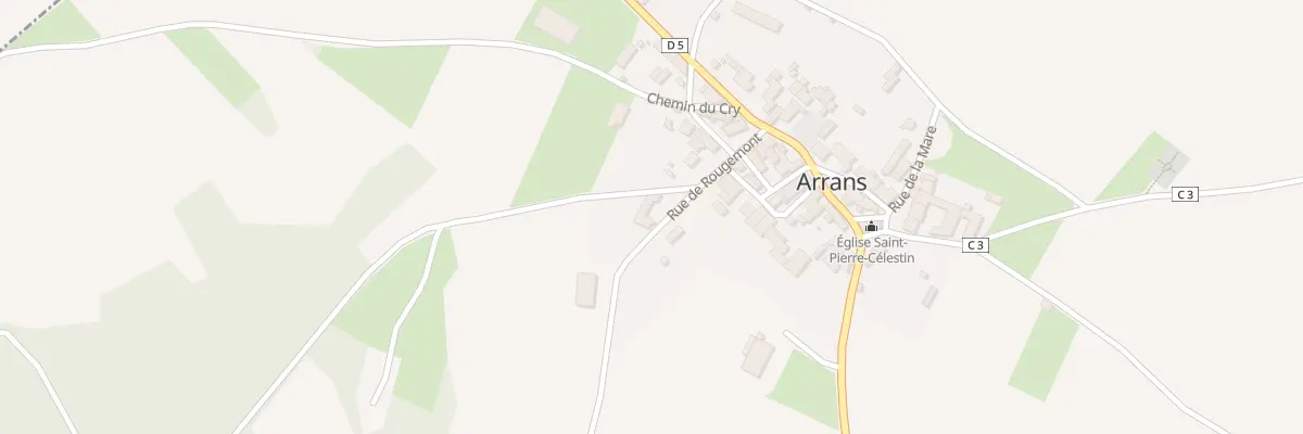 Plan du 8 Rue de Rougemont à Arrans