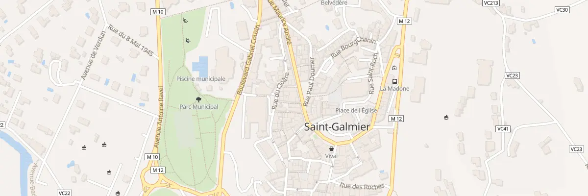 Plan du 13 Rue Maurice André à Saint-Galmier