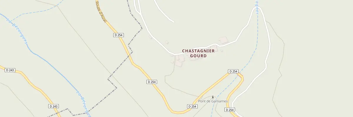 Plan du 5109 Chastagner Gourd à Aizac