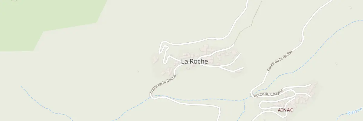 Plan du 5085 La Roche à Juvinas