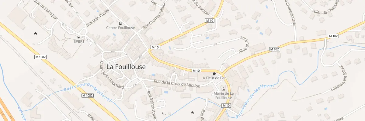 Plan du 46B Rue de la Libération à La Fouillouse