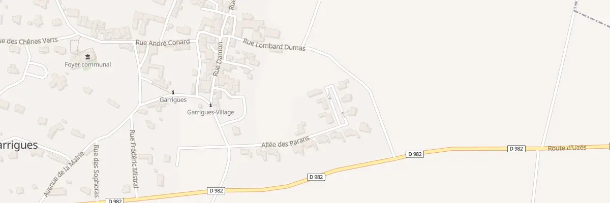 Plan du 5376 All des Parans à Garrigues-Sainte-Eulalie