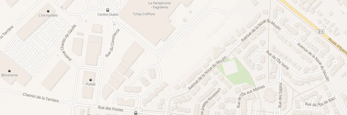 Plan du 5 Rue Simone Veil à Fagnières