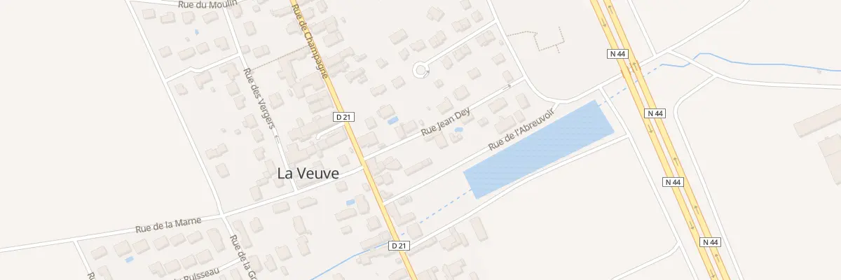 Plan du 4 Rue Jean Dey à La Veuve